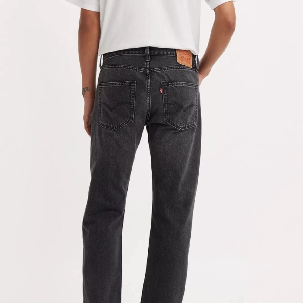 Levi's 501 Black Denim Jeans